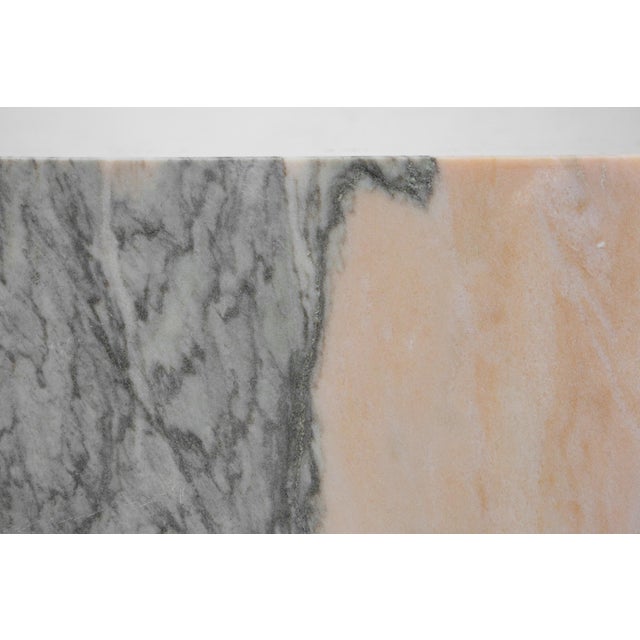 1980s Large Planter in Pink Marble, Belgium, 1980s For Sale - Image 5 of 17