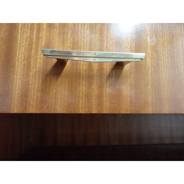 1950s Large Chest of Drawers with Mirror, 1950s For Sale - Image 5 of 16