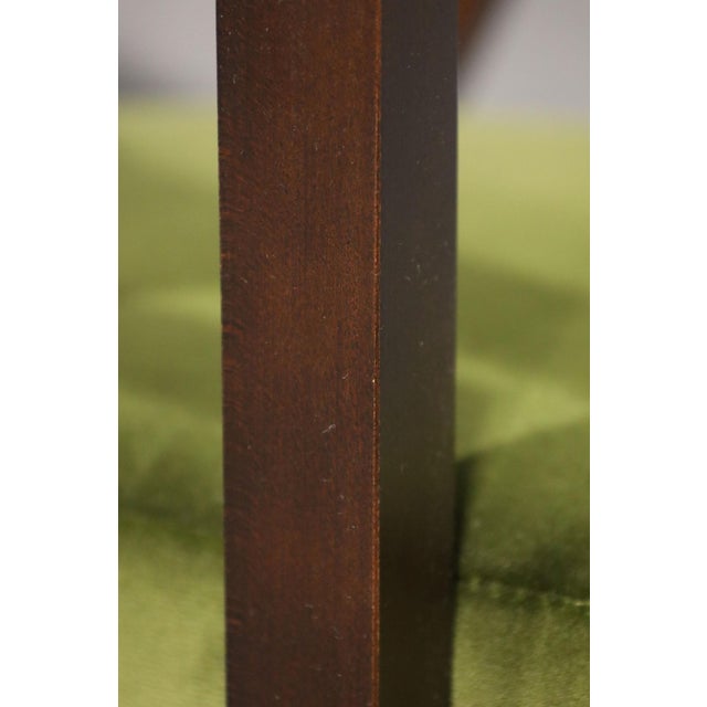 Avocado Early 21st Century Set of Four Dining Chairs Attributed to Peter Shelton and Lee Mindel For Sale - Image 8 of 11