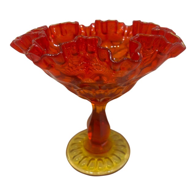 Vintage Fenton Hobnail Candy Dish For Sale