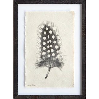 Giclée Print Handmade in Nepal, Feather Study - #1 For Sale
