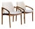 Pair of 1960s MCM Danish Henning Kjaernulf Teak Dining Chairs For Sale