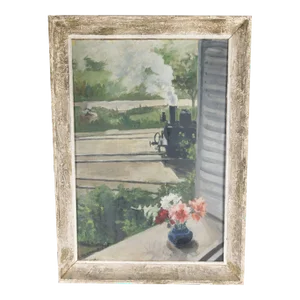 French Impressionist Landscape Oil Painting