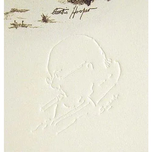 1980s Sarah Churchill "I Can Manage.." Signed Embossed Lithograph For Sale - Image 4 of 6