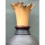 Vintage Monumental Sculptural Wood Urns - A Pair For Sale - Image 10 of 12