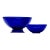 Cobalt Glass Bowls - Group of 2 For Sale