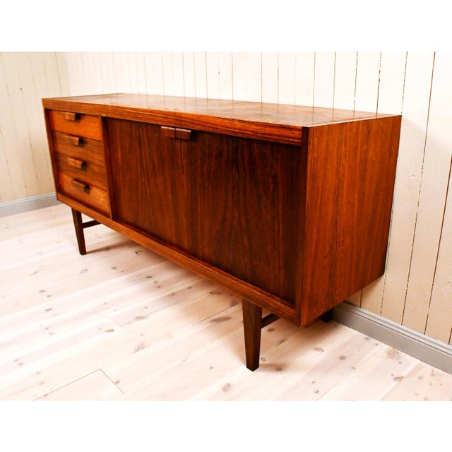 Swedish Modern Rosewood Sideboard, 1950s For Sale - Image 3 of 10