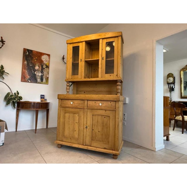 Gründerzeit Wooden Kitchen Cupboard For Sale - Image 3 of 12