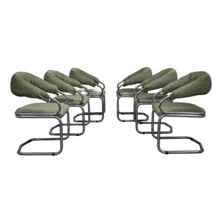 Dining Chairs by Giotto Stoppino for Kartell, 1970s, Set of 6 For Sale