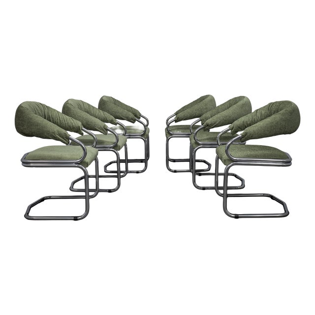 Dining Chairs by Giotto Stoppino for Kartell, 1970s, Set of 6 For Sale