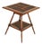 Vintage Walnut Beadwork Occasional Table, 1920s For Sale