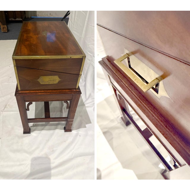 Thomas Lund Early to Mid 1800s English Lap Desk For Sale In Boston - Image 6 of 12