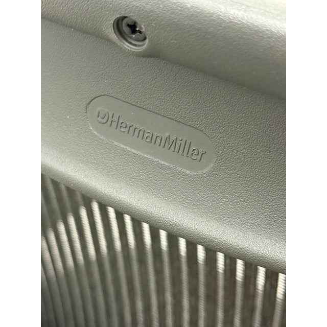 Herman Miller Aeron Office Chair, B For Sale - Image 9 of 12