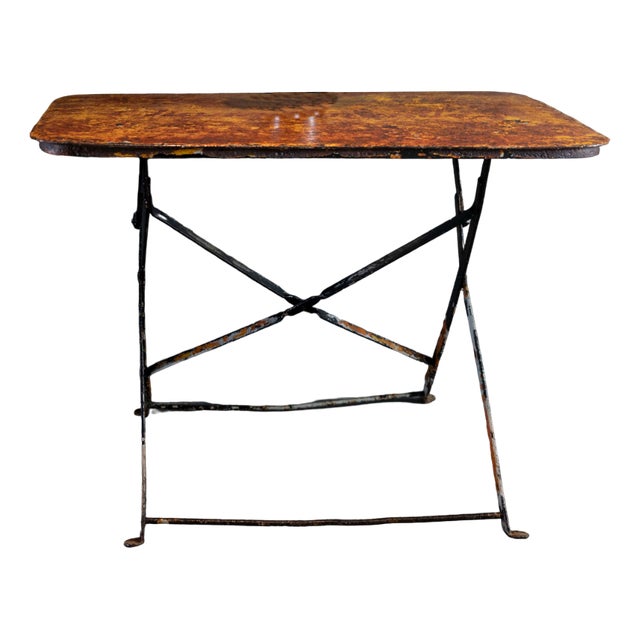 Vintage Bistro Table, 1950s For Sale