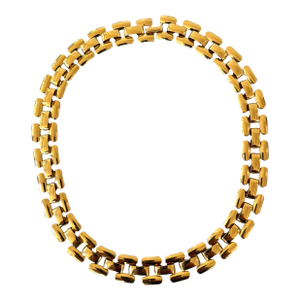 Vintage Trifari Gold Tone Necklace.