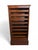 Wood Filing Cabinet with Shutter, 1940s-1950s For Sale - Image 5 of 7