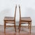 Vintage Wood Chairs, Set of 2 For Sale - Image 3 of 6