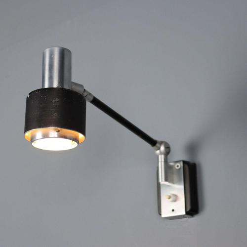 Vintage Wall Lamps in Aluminium, 1960s For Sale - Image 3 of 6