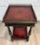 Vintage French Neoclassical Two-Tier Side Table With Bronze Finish Galleries For Sale In Los Angeles - Image 6 of 15