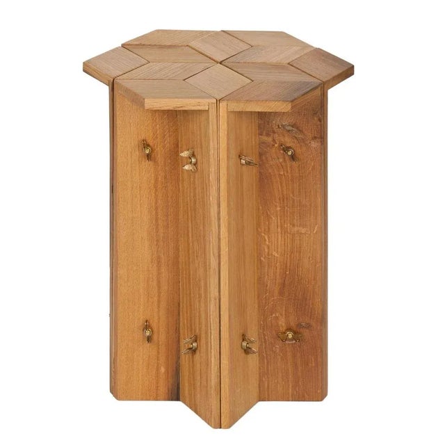 Mike Stools in Oak by Fred&Juul, Set of 4 For Sale - Image 6 of 10