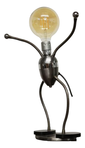 Robot Desk Lamp with Articulated Arms by Christopher Wray, 1970s