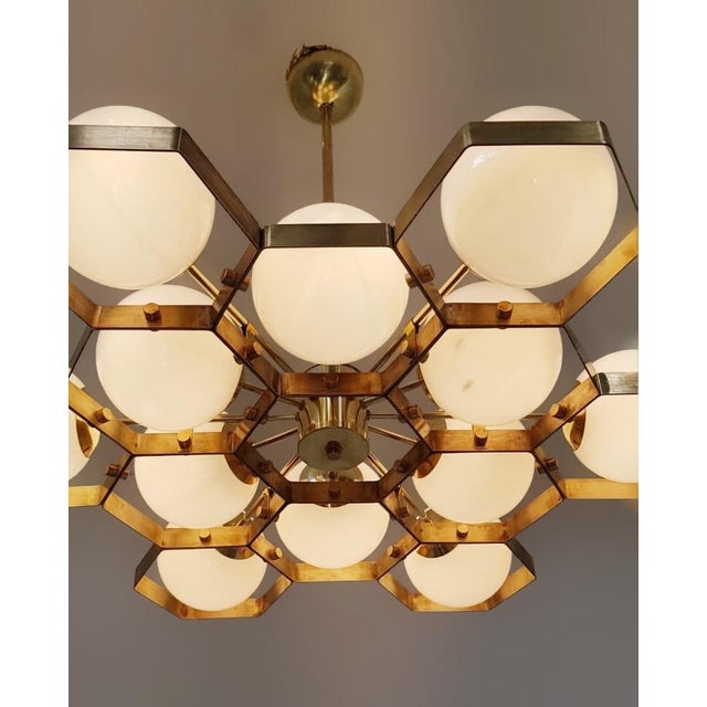21st Century Honeycomb Chandelier by Fabio LTD For Sale - Image 10 of 10