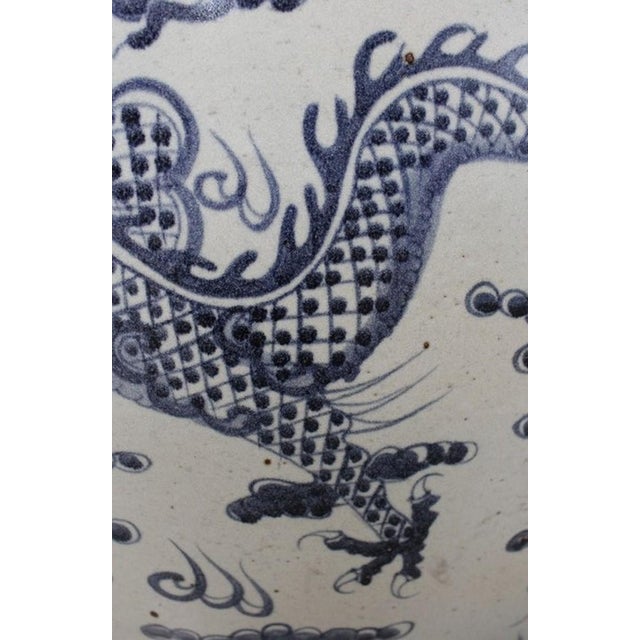 Large Chinese Ceramic Vase, 1950s For Sale - Image 11 of 18