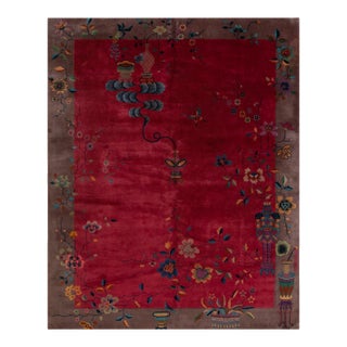 1920s Chinese Art Deco Carpet ( 9' x 11'3'' - 275 x 343 ) For Sale