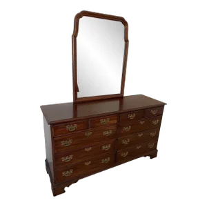Pennsylvania House Double Dresser With Mirror 1998