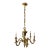 Large Antique French Mazarin Bronze 6 Arm Chandelier For Sale