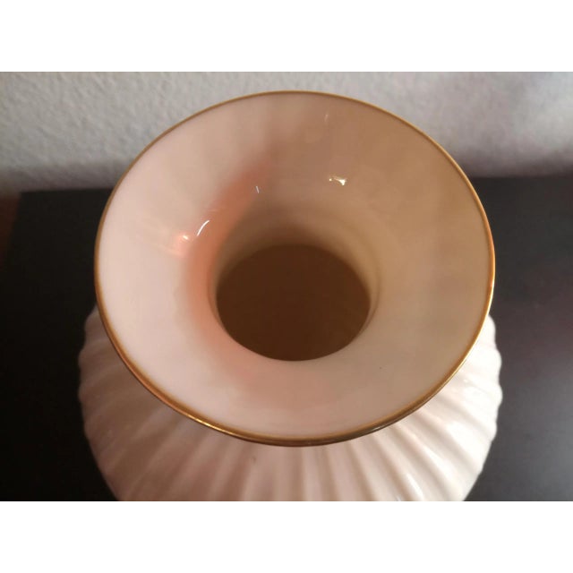 Lenox Athenian Porcelain 24k Trim Vase For Sale - Image 4 of 7