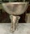 Silver Sculptural Elephant Compote Bowl Centerpiece, Textured Metal. Palm Beach Regency, British Colonial & Grandmillennial Decor. See Pics for Versatility! For Sale - Image 8 of 9