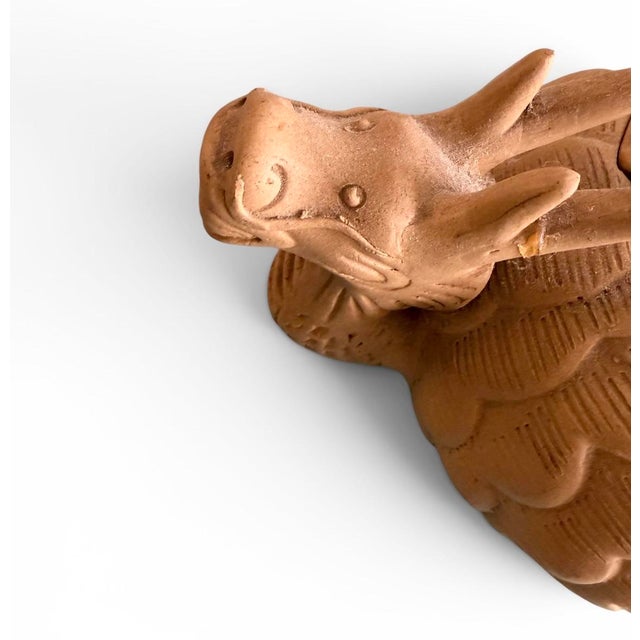Chinese Rare Vintage Chinese Yixing Clay Dragon Teapot For Sale - Image 3 of 12