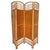 Mid 20th Century Four-Panel Bamboo Wicker Rattan Folding Screen Room Divider, France 1960s For Sale - Image 5 of 18