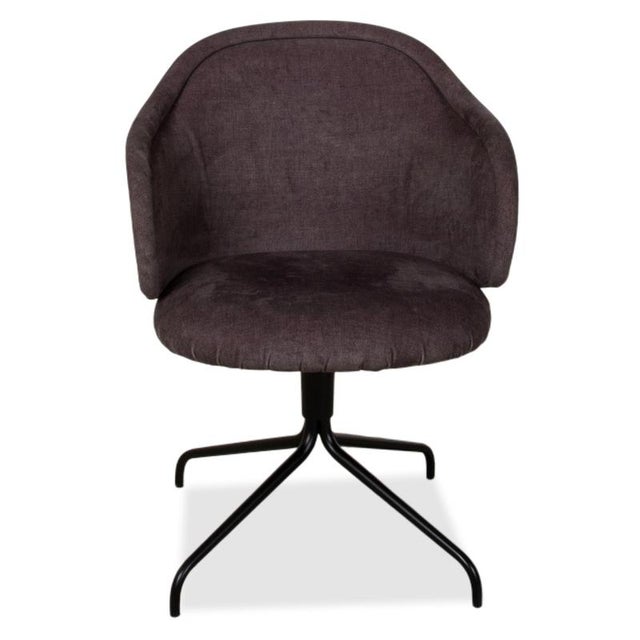 Fabric Ona Chairs with Brown and Grey Pattern from Freifrau, Set of 4 For Sale - Image 13 of 18