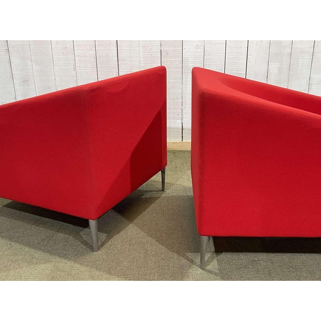 Artifort Seven Armchairs by Michiel Van Der Kley for Artifort, Set of 2 For Sale - Image 4 of 9