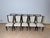 1930s Art Deco Dining Chairs in Lacquer & Alcantara, Paris, 1930, Set of 10 For Sale - Image 5 of 18