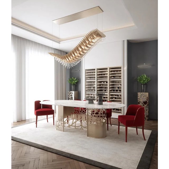 Metal Iconic Suspension Lamp by Memoir Essence For Sale - Image 7 of 8