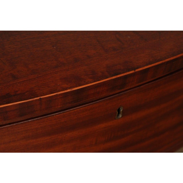 Brown Antique American Hepplewhite Mahogany Sideboard For Sale - Image 8 of 12