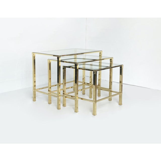 Vintage Nest Coffee Table Set, 1970, Set of 3 For Sale - Image 12 of 12