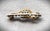 Antique Etruscan Revival 10k Gold Openwork Brooch Pin, Turquoise Stones For Sale - Image 12 of 12