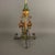 Metal Antique Candlestick in Wrought Iron, Italy, Early 20th Century For Sale - Image 7 of 8