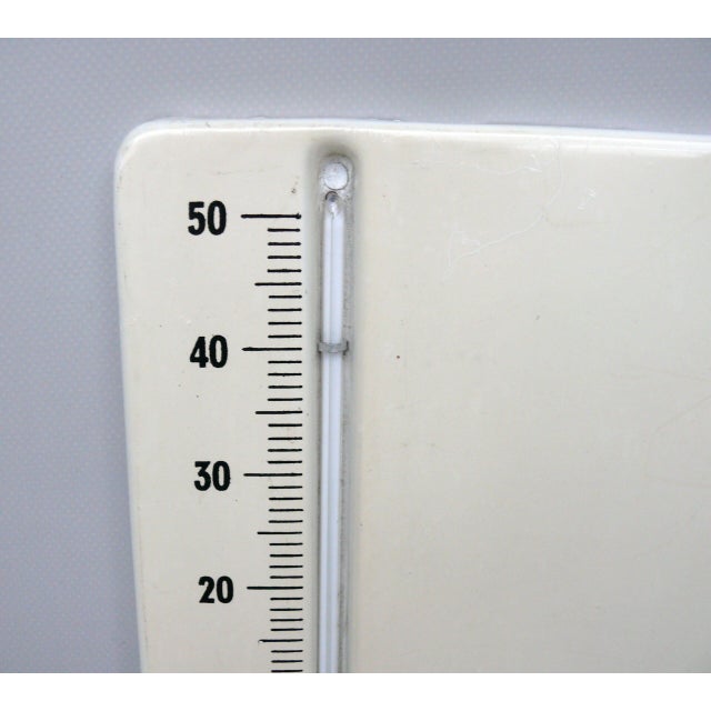 Metal Advertising Sign in Folded Sheet Metal, 1950s For Sale - Image 7 of 18