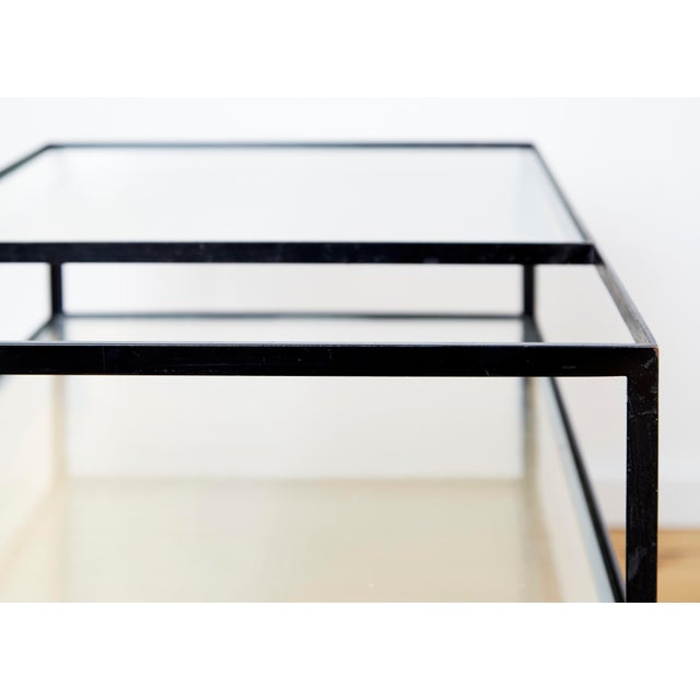 Black Bar Cart by Herbert Hirche for Christian Holzäpfel, 1956 For Sale - Image 8 of 12