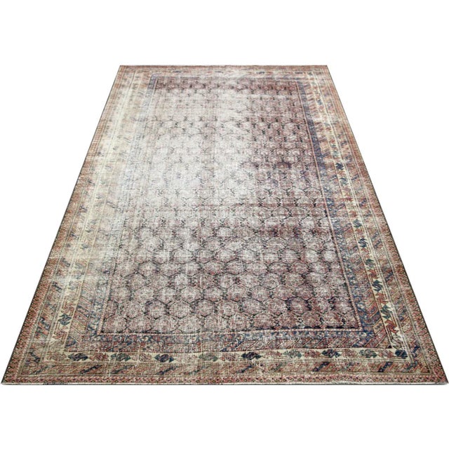 19th Century Persian Shiraz Rug For Sale In Los Angeles - Image 6 of 7