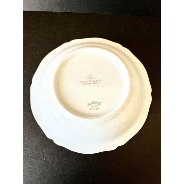 Mid 20th Century Vintage Haviland Porcelain Dessert Bowl For Sale - Image 5 of 6