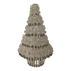 60s Beaded Safety Pin Christmas Tree