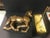 Vintage Reticulated Golden Wooden Horse For Sale - Image 10 of 13