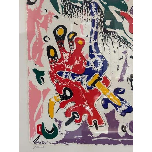 Mid 20th Century "Janus" by Alfonso Ossorio Signed and Numbered Screenprint For Sale - Image 9 of 11