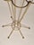 1950s Mid-Century Modern Umbrella Stand in Metal with Gold Color Finish, 1950s For Sale - Image 5 of 7